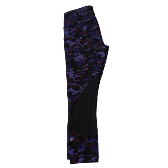Lululemon Purple Camo Leggings EUC - Picture 8 of 10
